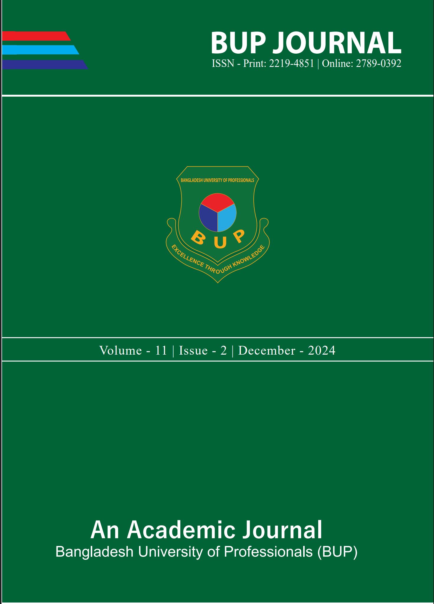 BUP JOURNAL, Volume - 11, Issue - 2, December- 2024